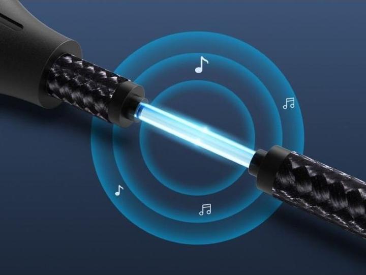 Produktbild Vention Kabel audio optyczny w oplocie z aluminiowym złączem 5m czarny (5 m)