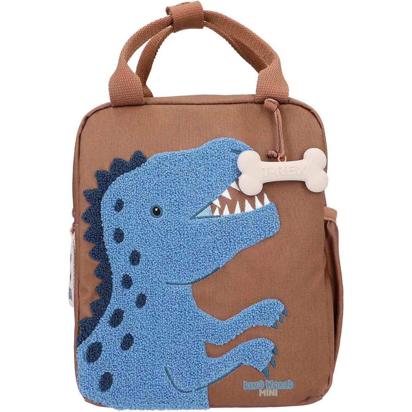 Dino, Kindergartentasche, World - MINI - Small backpack - (0412020), Braun