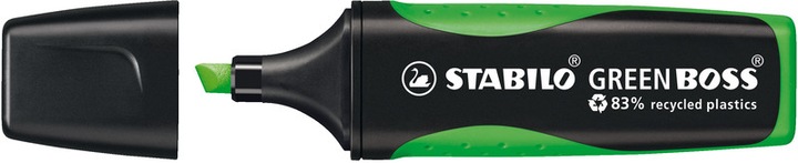 Produktbild STABILO GREEN BOSS Textmarker (Pink, Gelb, Grün, Orange, 5 mm, 4 x)