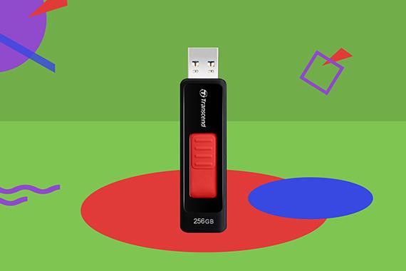 Produktbild Transcend USB-Stick 256GB JetFlash USB3.1,Pen Drive,Capless,black (256 GB, USB-A)