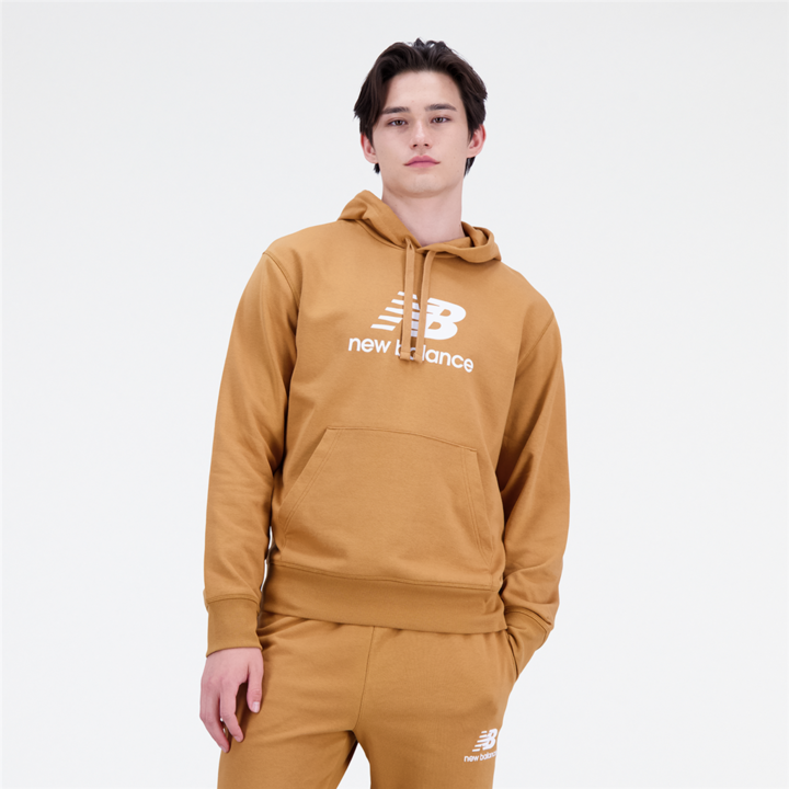 Actual product image New Balance Essentials Stacked Logo Hoodie (M)
