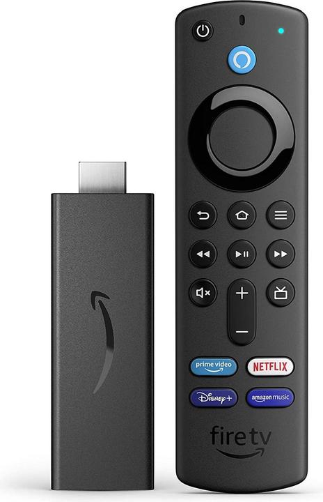 Amazon Fire TV Stick (2021) incl. télécommande vocale Alex (8 Go, Fire OS)