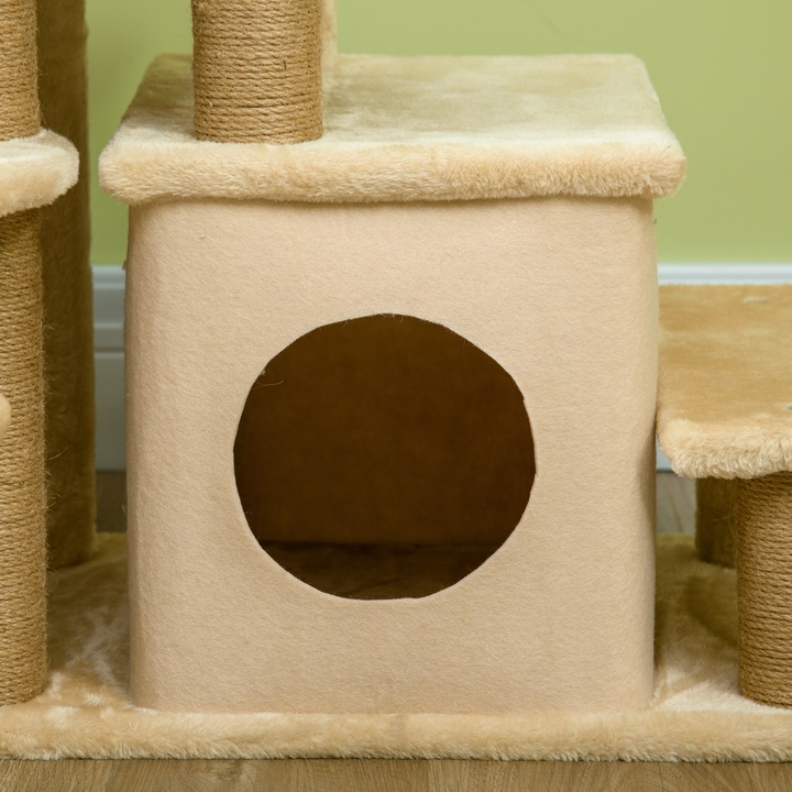 Immagine prodotto PawHut Scaletta per cani con capanna (Gatto, Cane)