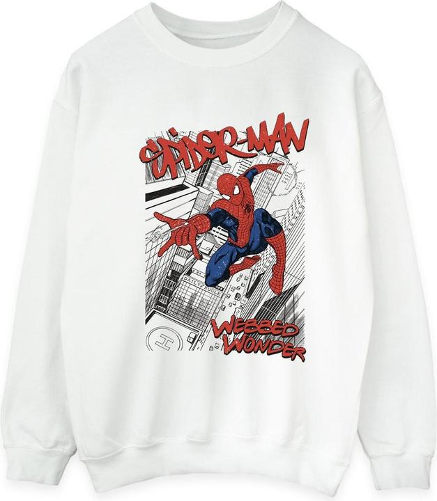 Produktbild SpiderMan Sketch City Sweatshirt (XL)