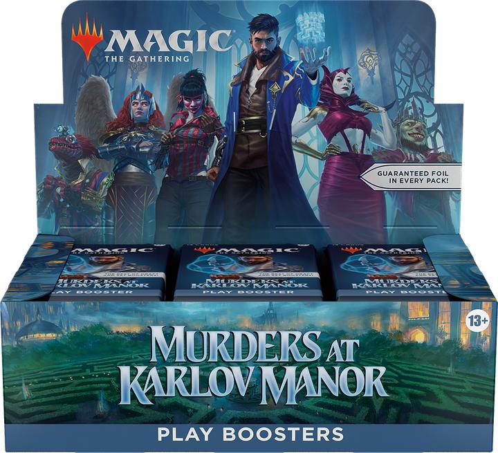 Image du produit Magic the Gathering Murders at Karlov Manor (Anglais, Affichage du booster)