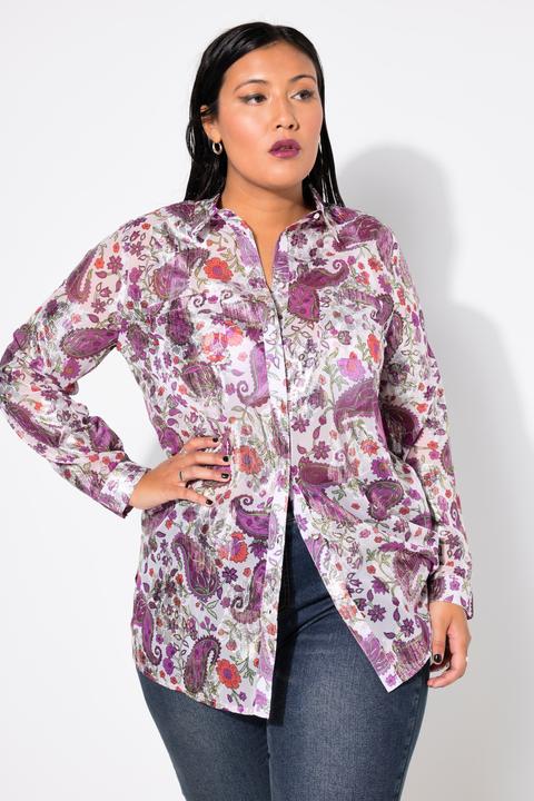 Produktbild Studio Untold Hemdbluse, Boxy Shape, Paisleyprint (54)