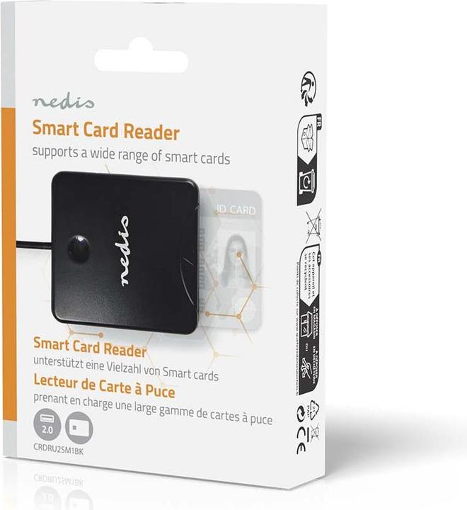 Produktbild Nedis Kartenleser Intelligente Software In (USB 2.0)