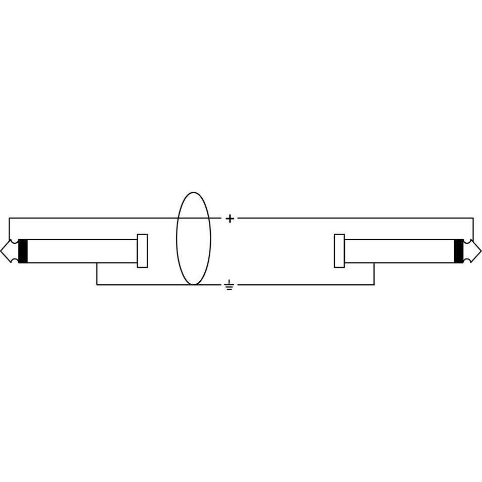Thumbnail - Cordial Cfi Rr (0.60 m, 6.3mm Klinke (Jack)), Audio Kabel