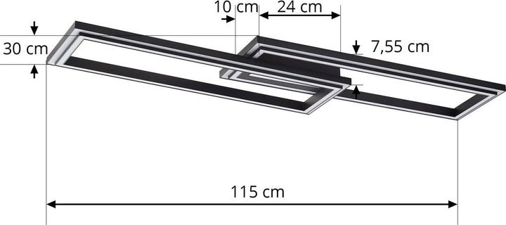 Actual product image Lucande Tjado (1100 lm)