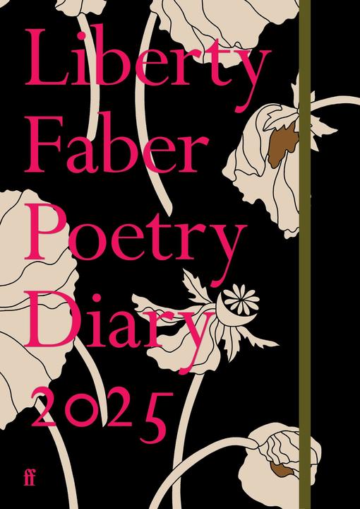 Produktbild Liberty Faber Poetry Diary 2025 (A5, Englisch)