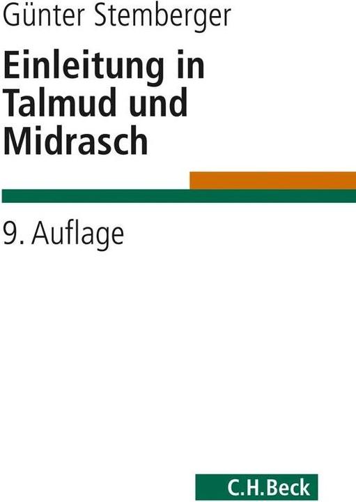 Energie-Label Einleitung in Talmud und Midrasch (Deutsch, Günter Stemberger, 2011)