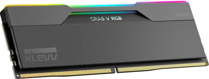 Immagine prodotto Klevv 64GB (32GBx2) CRAS V DDR5 6000Mhz Black Kit (2 x 32GB, 6000 MHz, RAM DDR5, DIMM)