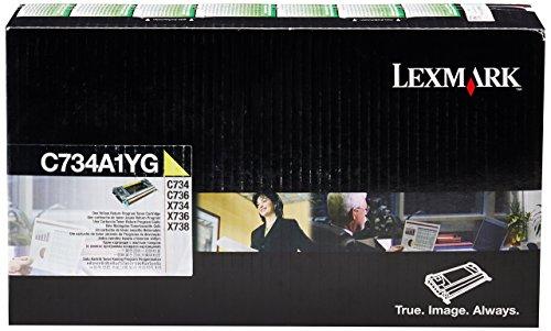 Produktbild Lexmark C734a1yg (Y)
