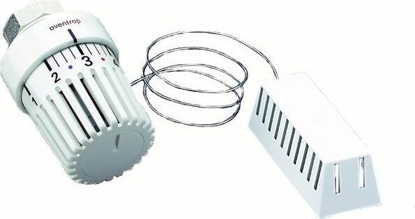 Image du produit Oventrop OV Thermostat Uni LH avec sonde à distance, blanc Tube capillaire 2000mm