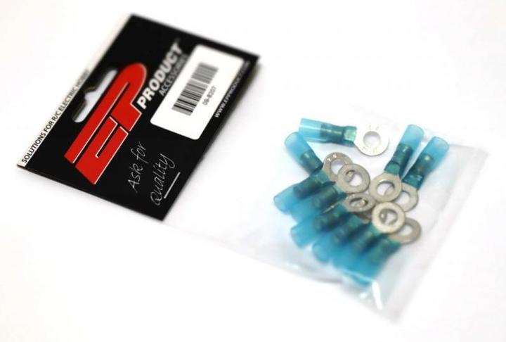 Actual product image EP Ring cable lug WP 6.5-12 mm Blue, 10 pcs.