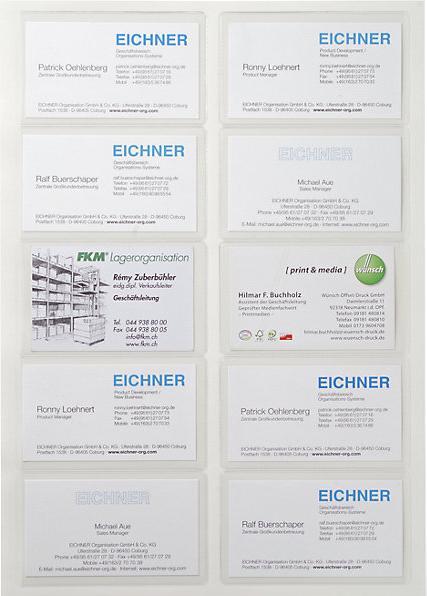 Actual product image Eichner Self-adhesive transparent pockets (C4, 20 x)