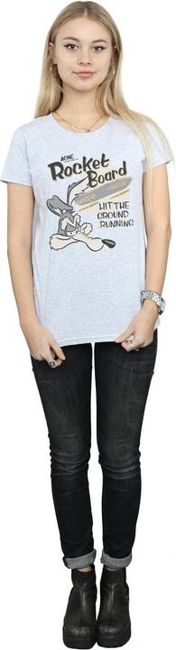 Immagine prodotto Looney Tunes Wile E Coyote Rocket Board Maglietta Donna (S)