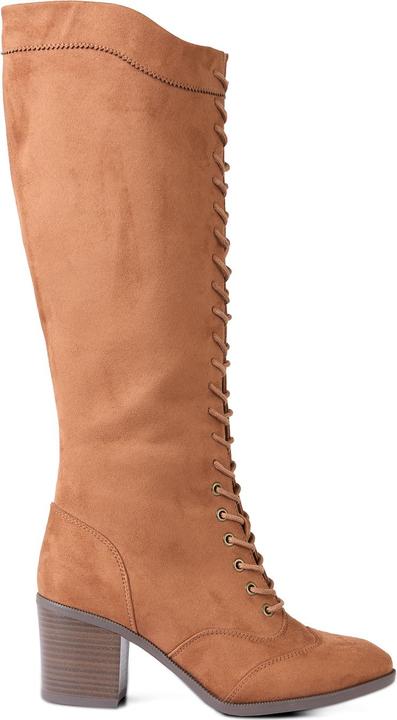 Image du produit Joe Browns Wooden Stack Heel Lace Up Long Boots (41)