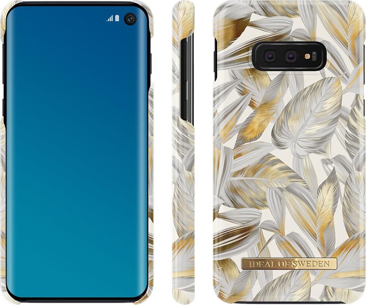 Actual product image iDeal Of Sweden Platinum Leaves (Samsung Galaxy S10e)