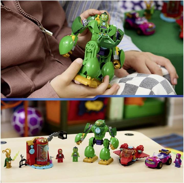 Actual product image LEGO Loki vs. Team Iron Man (LEGO Marvel)