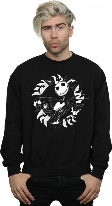 Produktbild Disney Nightmare Before Christmas Jack Bat Circle Sweatshirt (5XL)