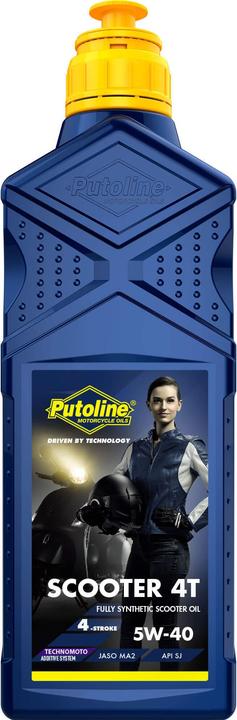 Actual product image Putoline Scooter 4T 5W-40 1L (1 l, SAE 5W-40)