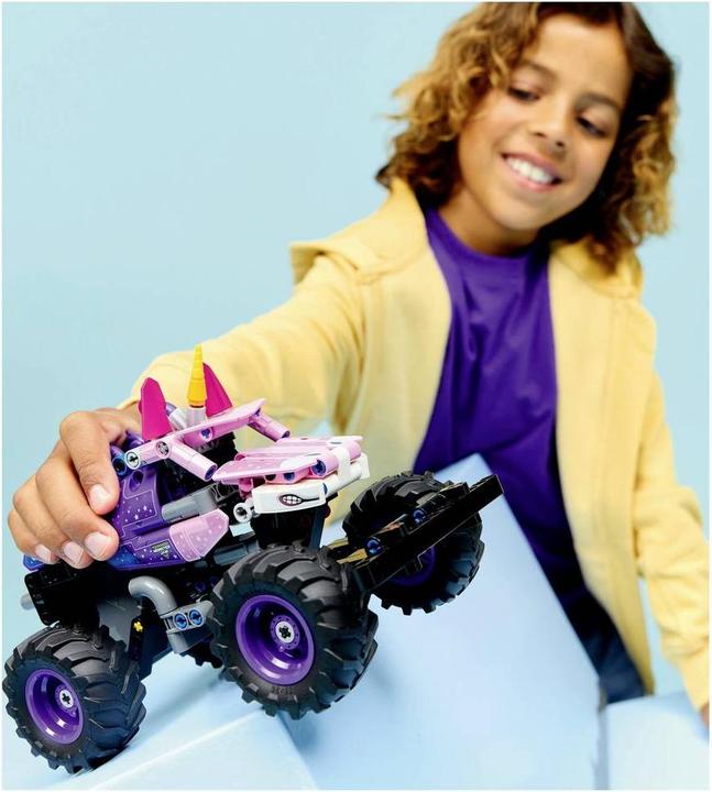 Actual product image LEGO Monster Jam Sparkle Smash mit Rückziehmotor (42220, LEGO Technic)