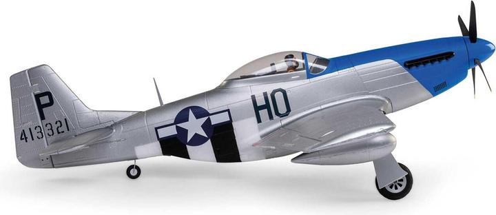 Produktbild E-Flite P-51D Mustang 1200mm Elektromotor Warbird BNF Basic inkl. AS3X und SAFE (Warbird)