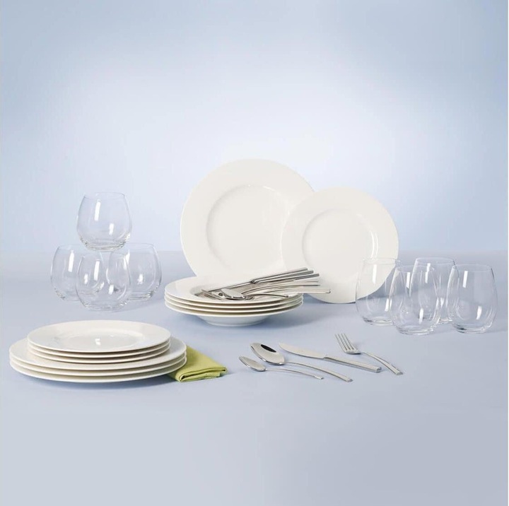Actual product image Villeroy & Boch 4 Friends Set 36pcs Wonderful World White (36 Piece)