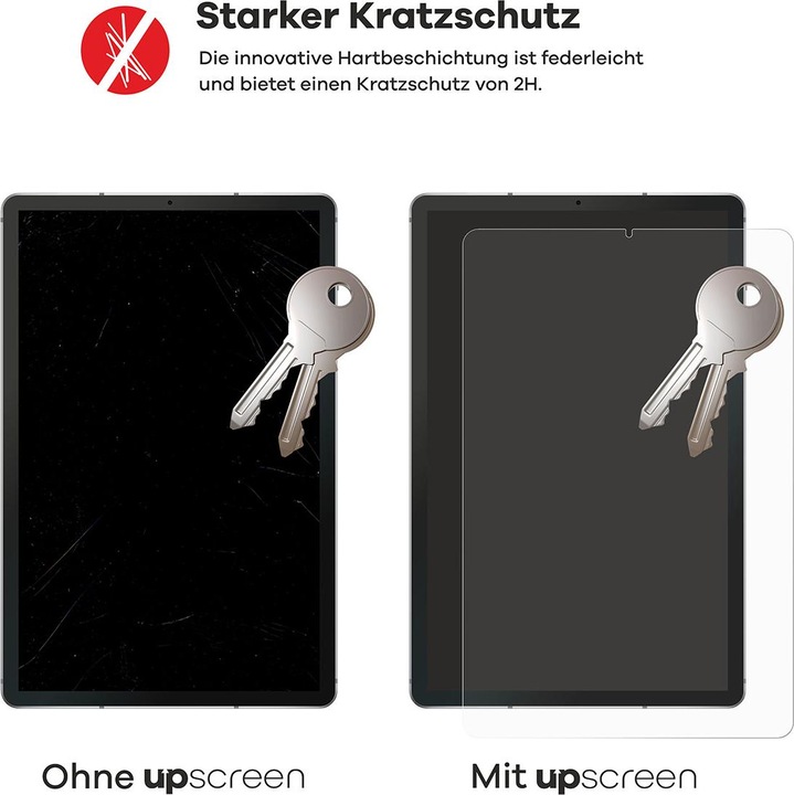 Productafbeelding upscreen Scratch Shield schermbeschermer (1 Stuk, Galaxy Tab A8)