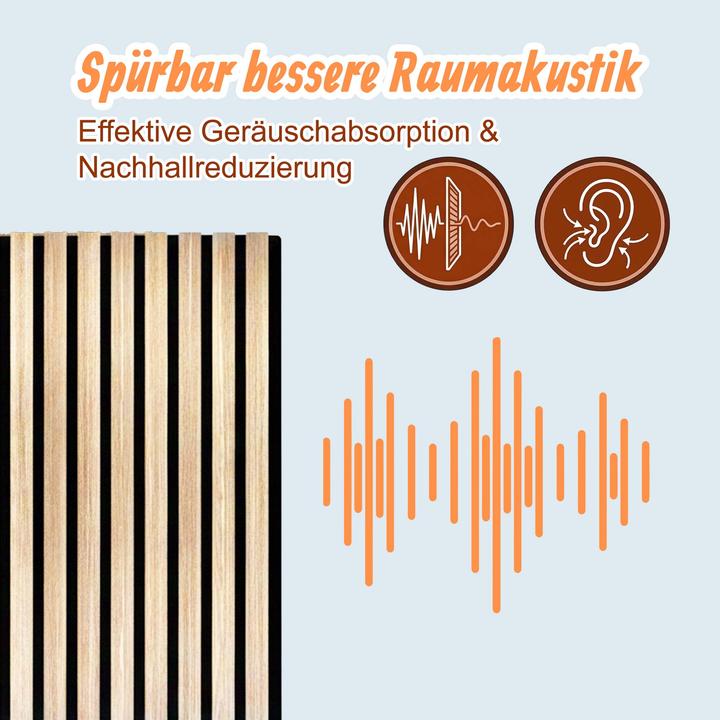 Productafbeelding Relaxdays 4x Akustikpaneele (1.44 m², 60 x 60 cm)