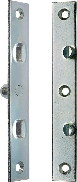 Actual product image Schlegel Flat strip fuse Length 140 mm Width 22 mm Thickness 3 mm Galvanised steel 006/785/V