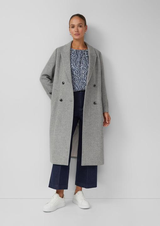 Immagine prodotto s.Oliver Bluse Chiffon-Bluse mit 3/4-Ärmeln und All-over-Print (46)