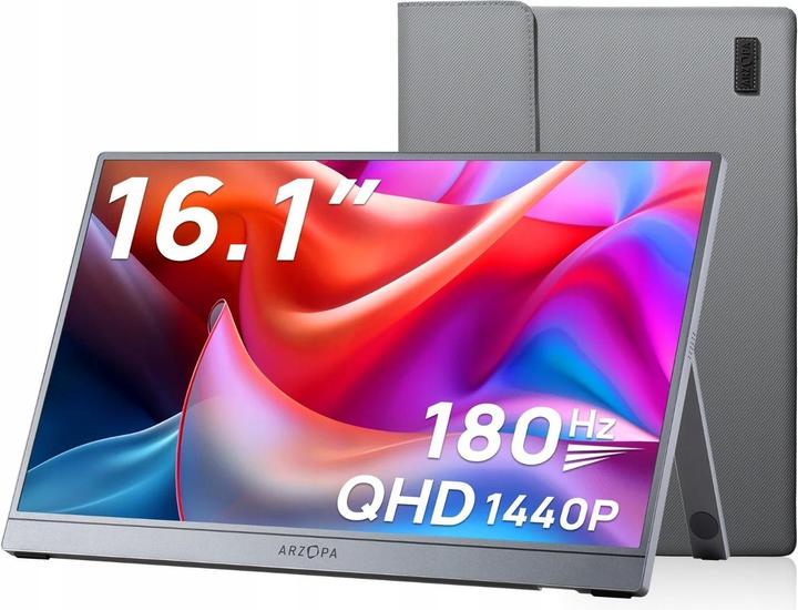 Image du produit Arzopa Portable Monitor Z3FC 16,1' 2,5K 180 Hz (2560 x 1440 pixels, 16.10")