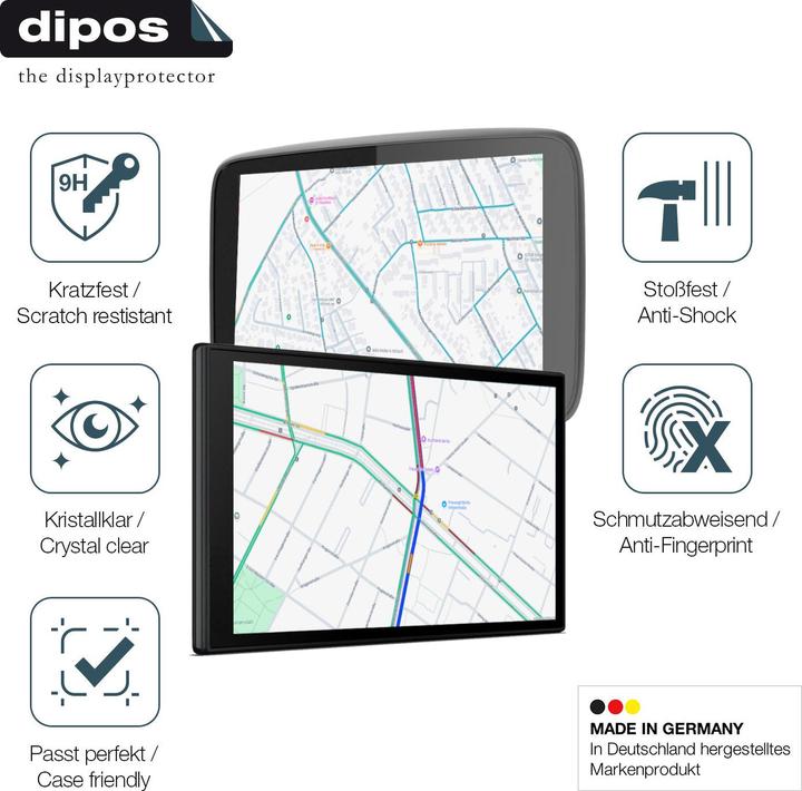 Actual product image Dipos Anti-Shock Screen Protector Clear