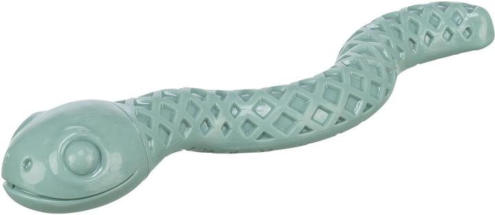 Actual product image Trixie Dog Toy Snack Snake, 27 cm, Green (Dog chew toy)