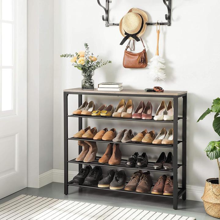 Actual product image Songmics Shoe rack (100 x 30 x 92.50 cm)