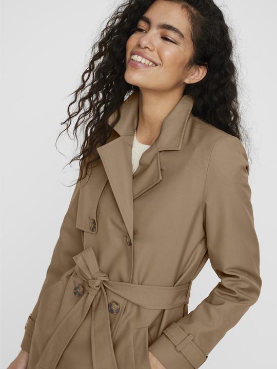 Actual product image Vero Moda Lapel collar coat trench coat