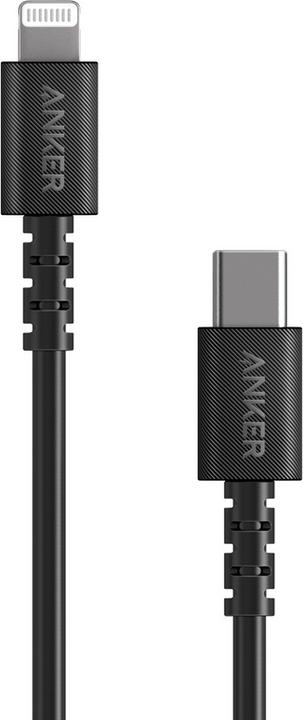 Produktbild Anker A8613G11 Lightning-Kabel 1,8 m Schwarz (1.80 m, USB 3.1, USB 3.0)