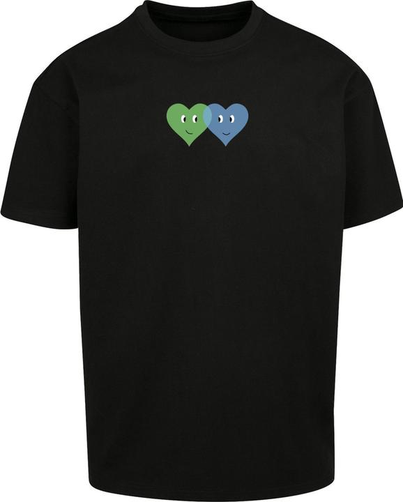 Produktbild Merchcode Hugs & Love - Two Hearts Heavy Oversize Tee - 174979 (L)