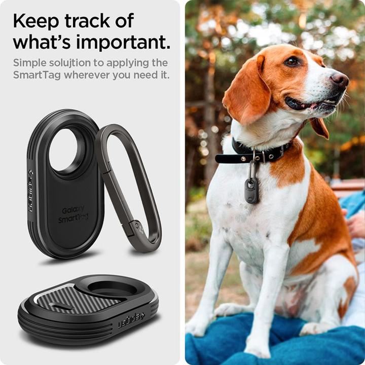Immagine prodotto Spigen Custodia Rugged Armor per Samsung Galaxy SmartTag 2 - nero opaco (Android)