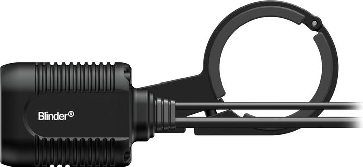 Productafbeelding knog. Blinder Action 1300 voorlamp, StVZO, witte LED, zwart (1300 lumen / 400 lux) (2000 lm)