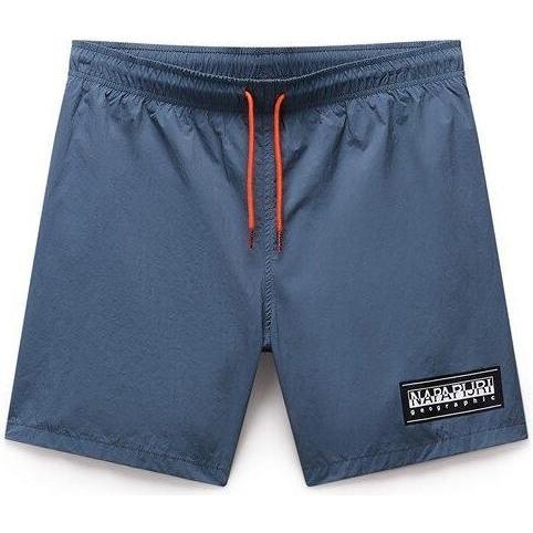 Napapijri, Herren, Shorts, V-Box, Grau, (M)