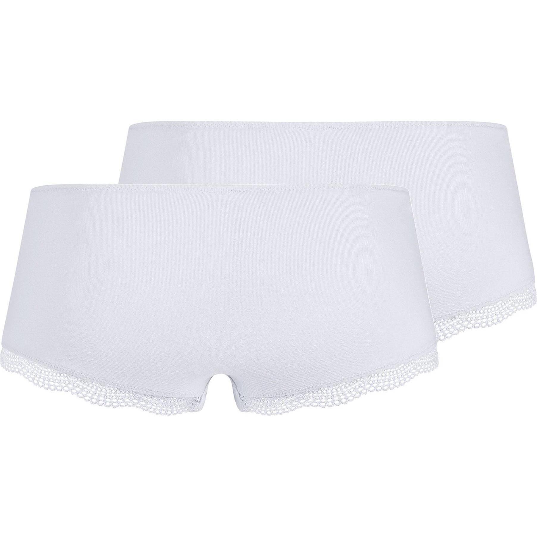 Thumbnail - Skiny, Damen, Unterhosen, Classic Cotton, Weiss, (M, 2er Pack)