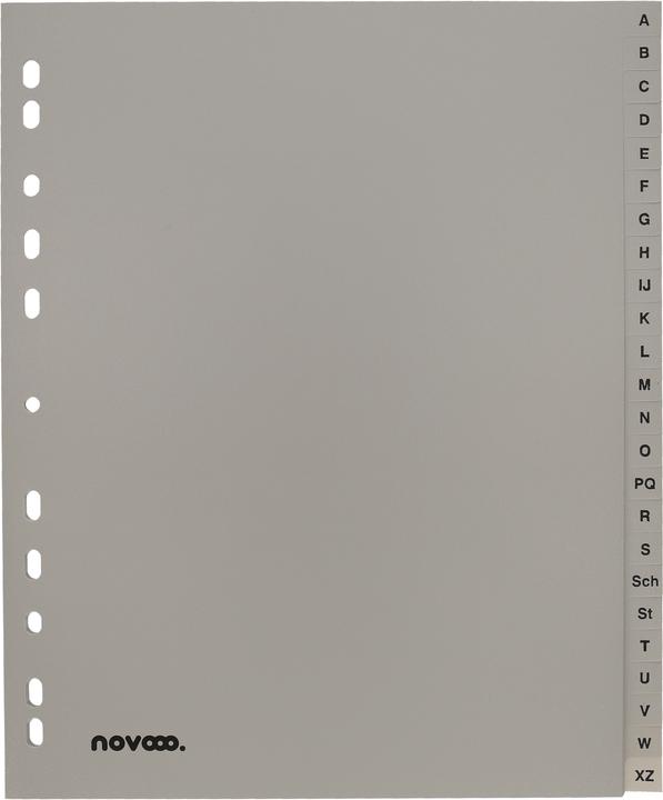 Image du produit Novooo Intercalaire PP gris A4