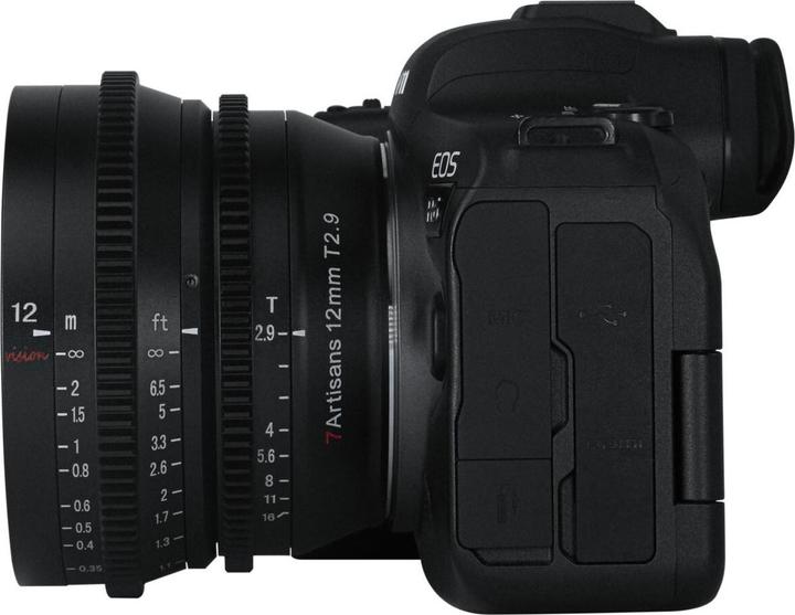 Produktbild 7artisans Festbrennweite 12mm T/2.9 – Canon RF (Canon RF, APS-C / DX)