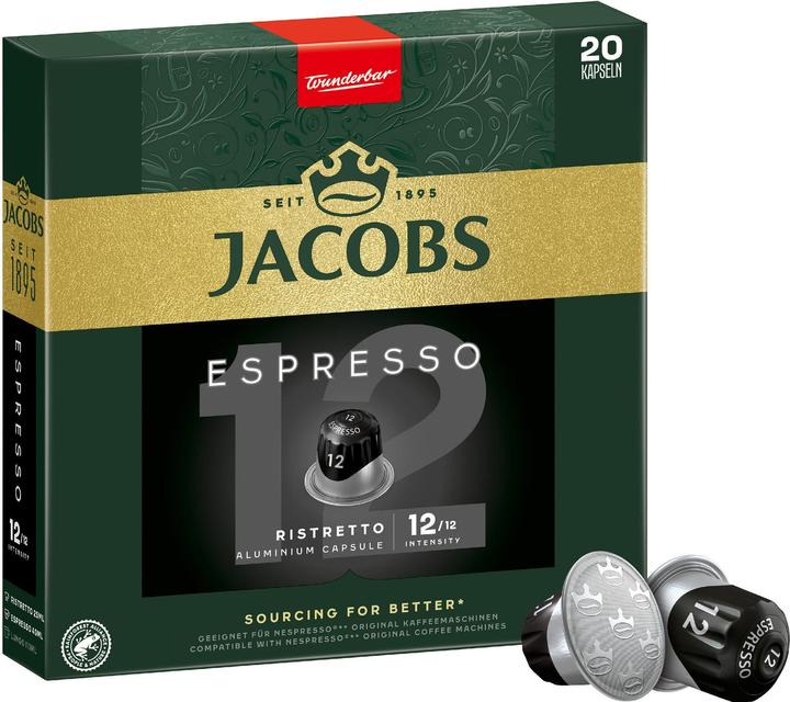 Actual product image Jacobs Ristretto (20 x Port.)