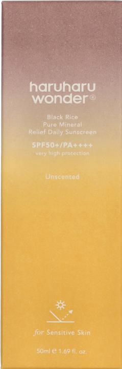 Immagine prodotto Haruharu Wonder Riso nero minerale puro (Crema solare, SPF 50+, 50 ml)