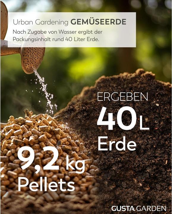 Immagine prodotto Gusta Garden Terriccio di primavera pellettizzato 9,2 kg