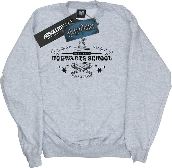 Actual product image Girls Hogwarts First Year Sweatshirt (140, 146)